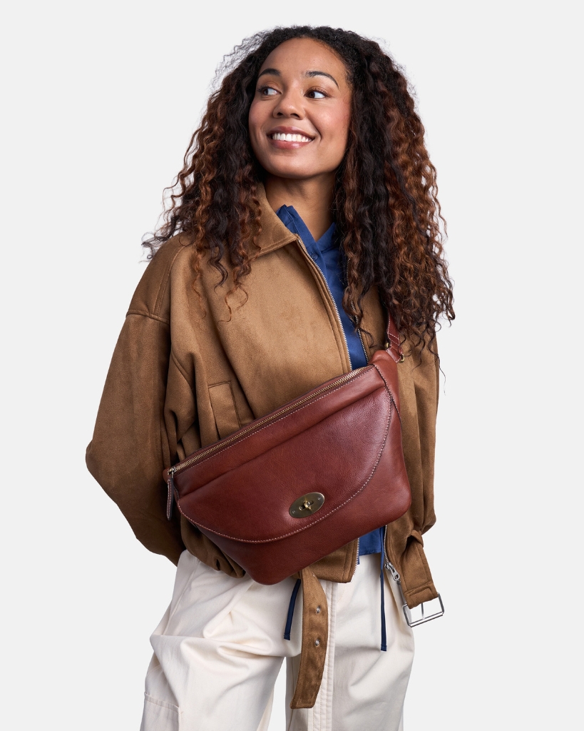 RE:Designed Saya Bumbag Cognac