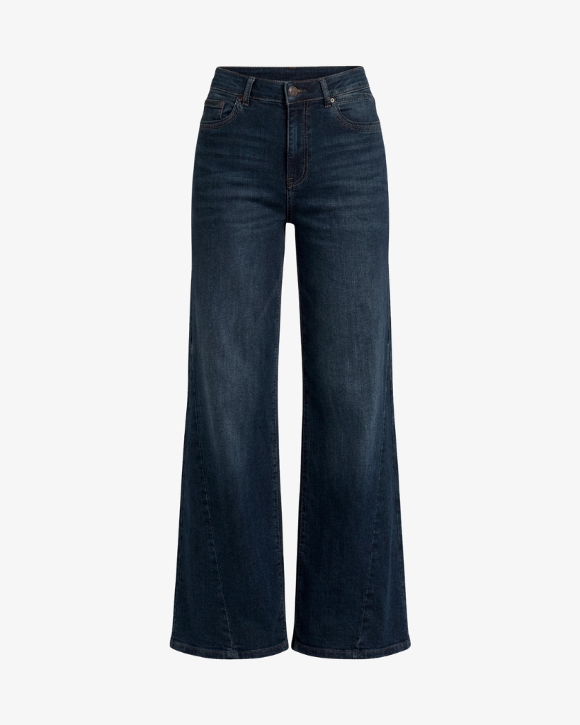 Isay Como Wide Jeans Blå
