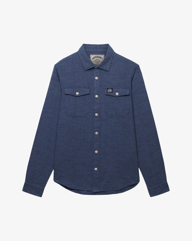 Superdry Workwear Skjorte Blå
