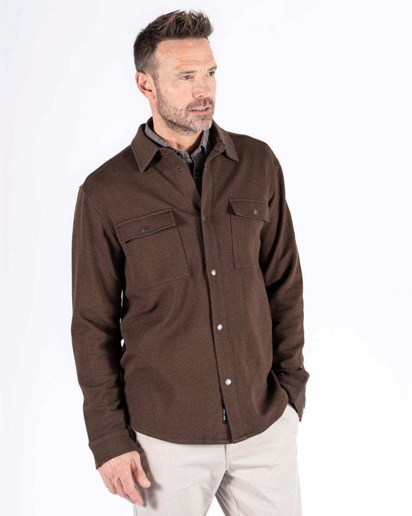 Pre End Jester Overshirt Brun