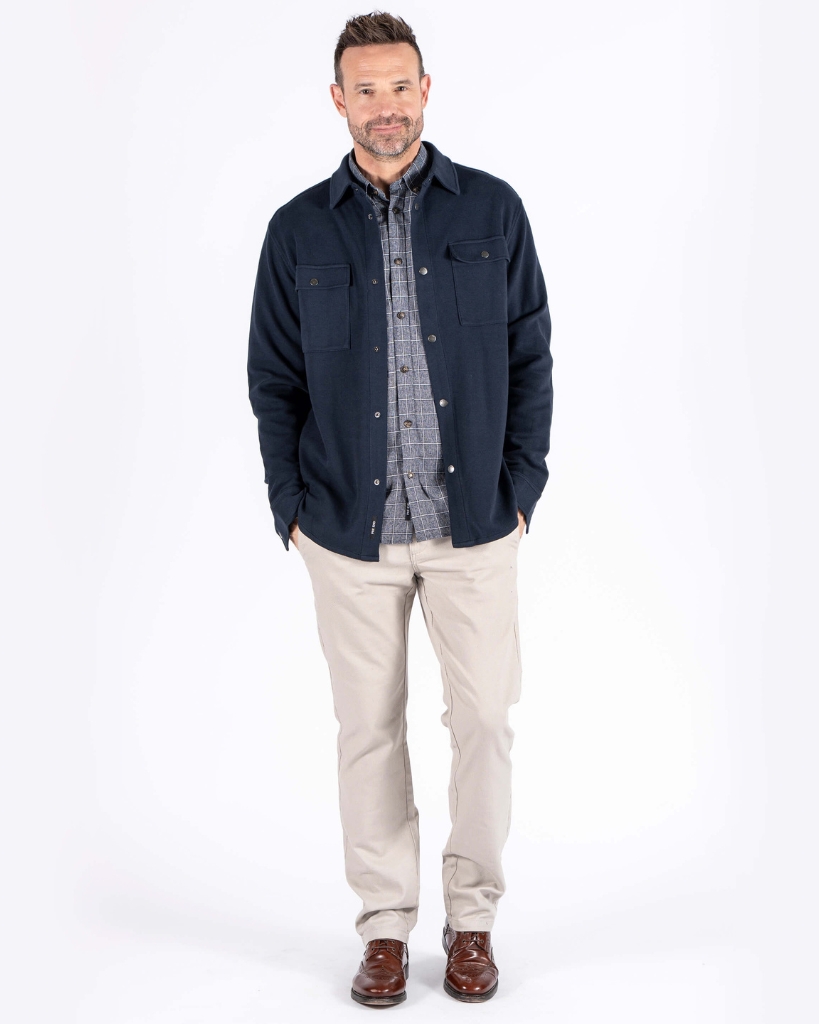 Pre End Jester Overshirt Mørkeblå