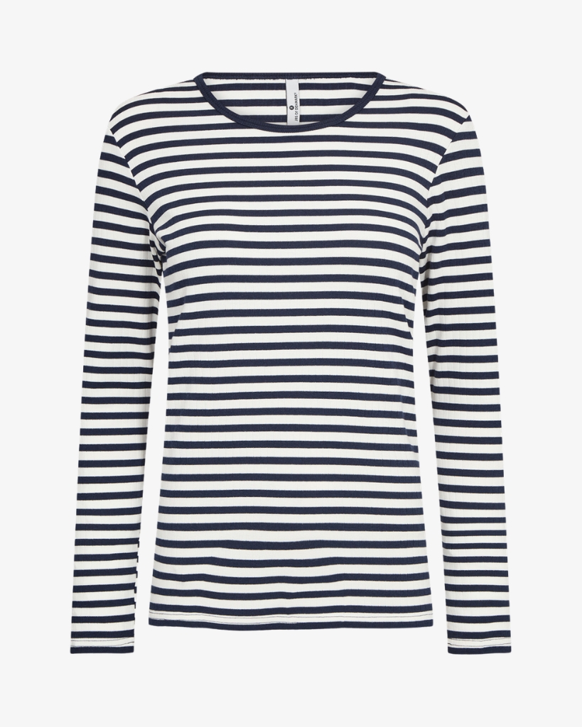 JBS Ribbed Bluse Navy