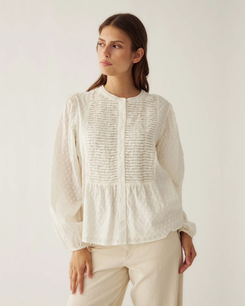 Noella N-Loulou Bluse Hvid