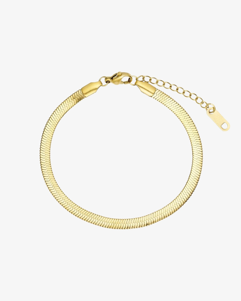 Marea Snake Chain Armbånd Guld