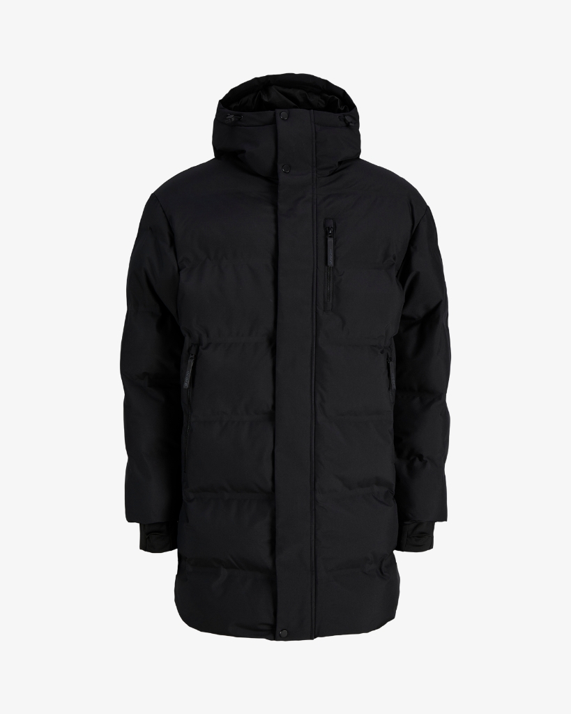 Jack Jones Trace Alpha Lang Jakke Sort