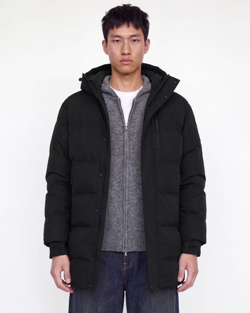 Jack Jones Trace Alpha Lang Jakke Sort