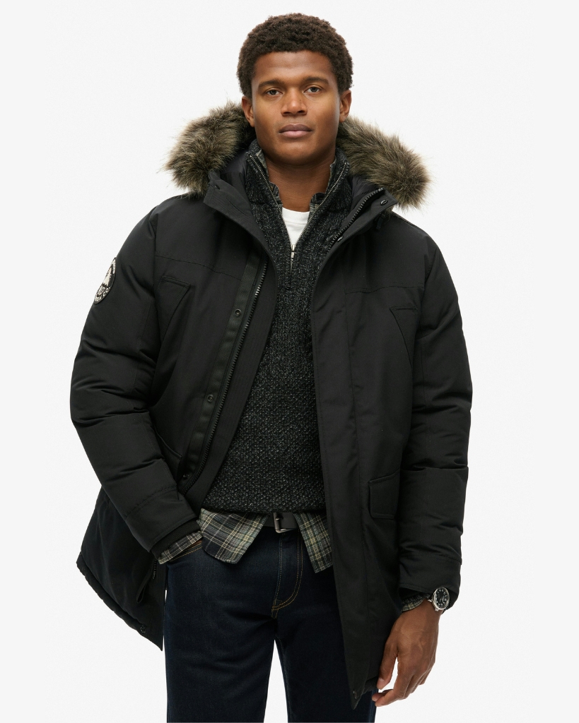Superdry Everest Parka Sort