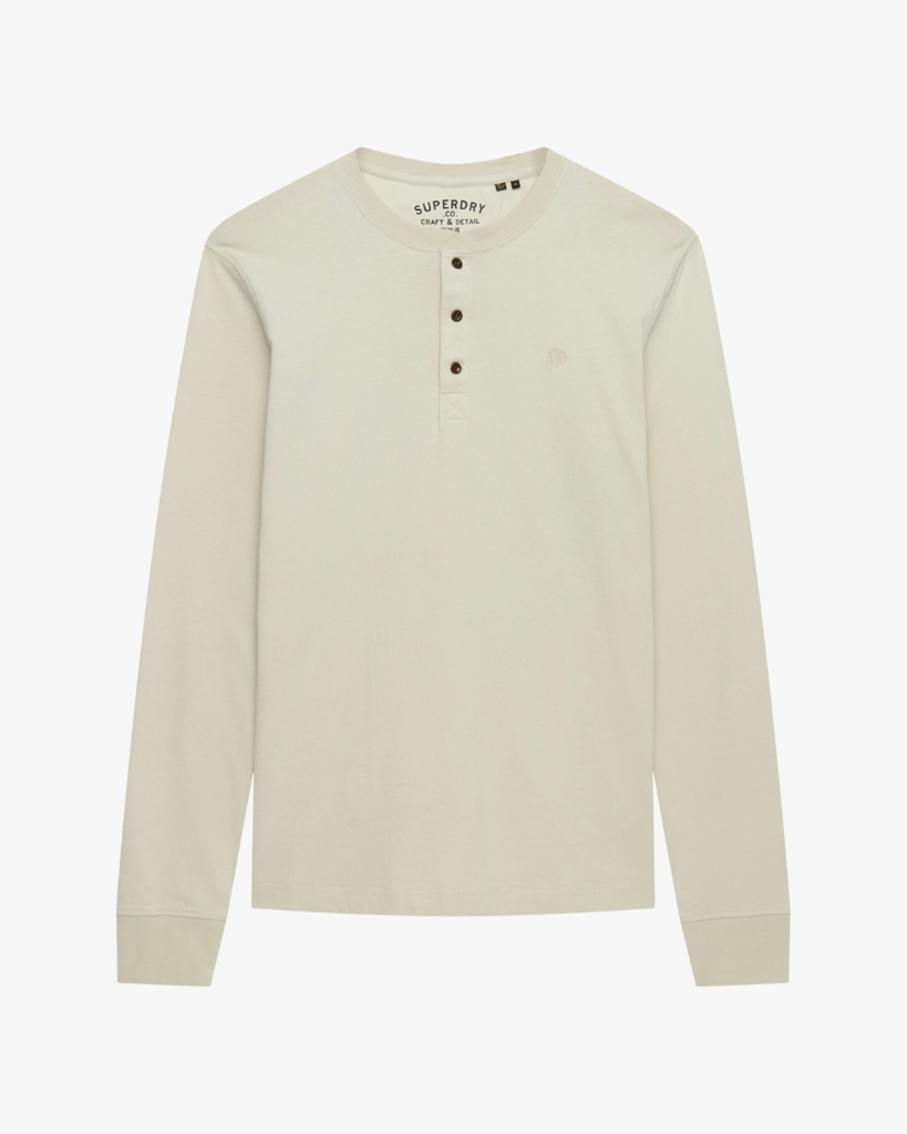 Superdry Grandad Lys Beige