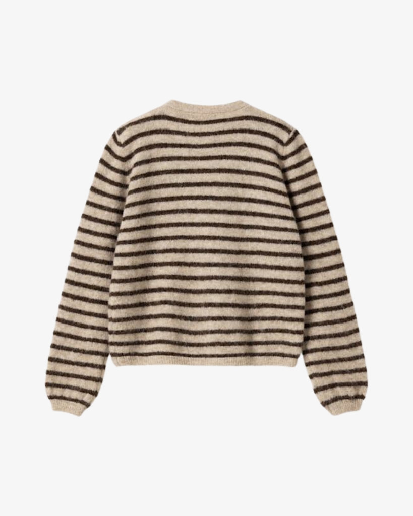 Noella n-Mertice Strik Cardigan Sand/Brun